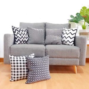 Cushion Cover Katun Monokrom